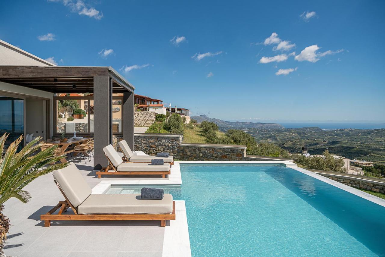 Villa Amavi - Private Heated Pool Kato Asites المظهر الخارجي الصورة